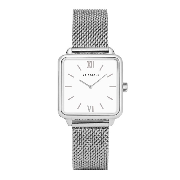 ARIES GOLD MINUIT SILVER L 5038 S-W WOMEN WATCH